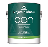 ben Waterborne Interior Paint- Semi-Gloss 627